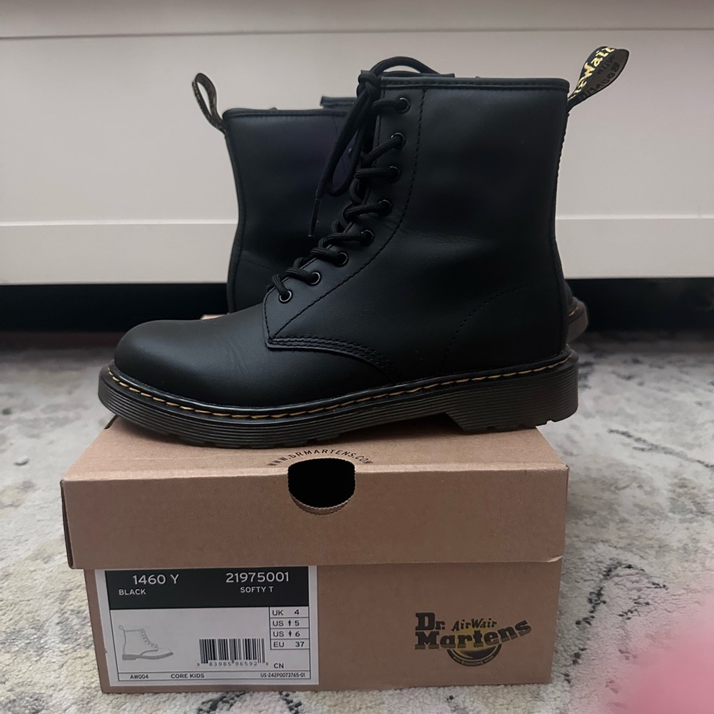 Dr. Martens Black Lace-Up Boots